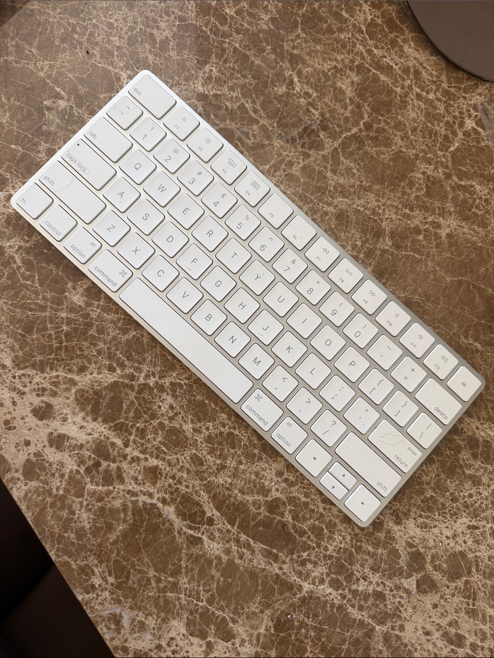 Apple Blue Tooth Keyboard - Lightning Cable charger required